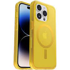 IPHONE 15 PRO - PC/TPU CLEAR YELLOW MAGSAFE CASE - AMG (1106592)