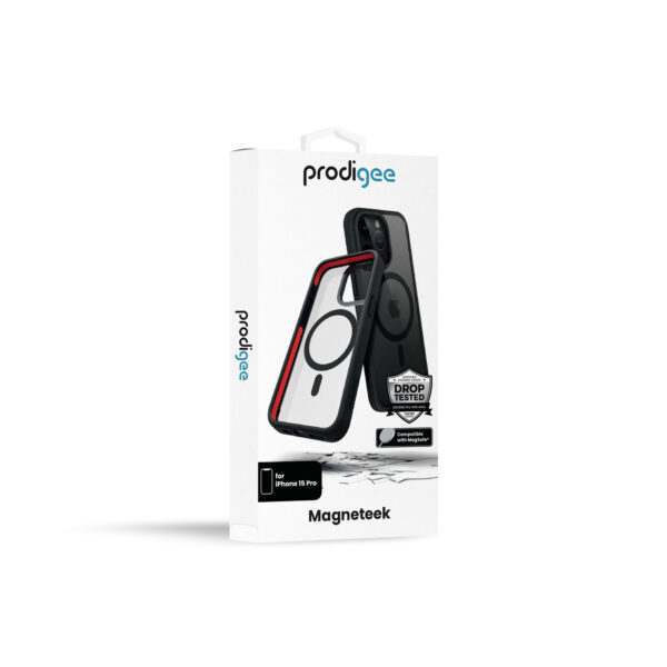 Prodigee iPhone 15 Pro Max Magneteek Super slim and Ultra durable. Protection and Innovation Case - Black (1106195)