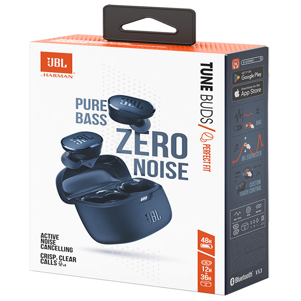 JBL Tune Buds - True Wireless Noise Cancelling Earbuds (BLUE) (1107796)