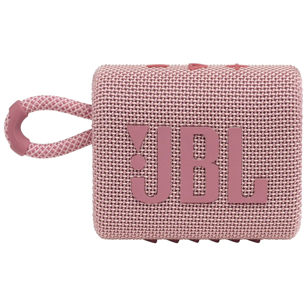 JBL Go 3 Portable Bluetooth Speaker - Pink (1102614)