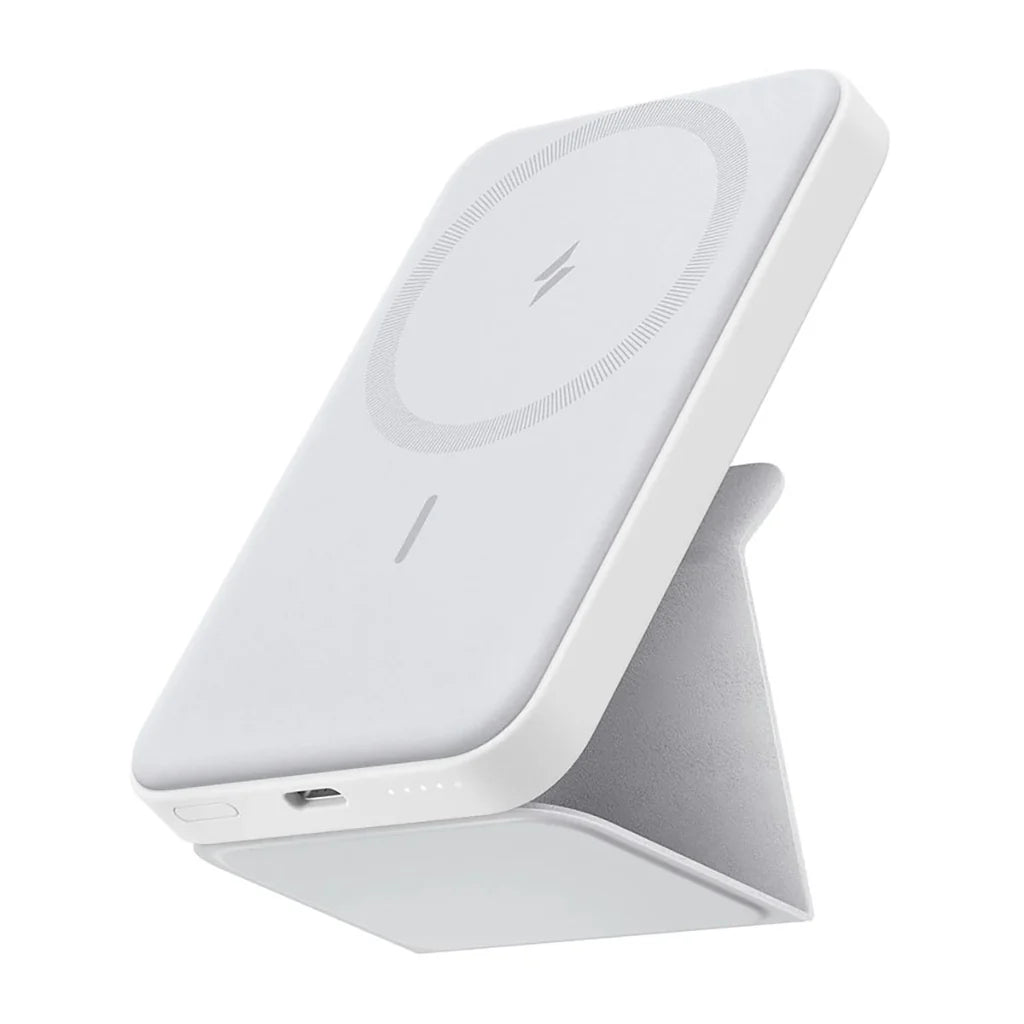 Anker Powercore 622 Foldable Magnetic Battery (Mag-Go) 5K mAh with USB-C Cable - White ( 1103480) (MSRP $69.99)