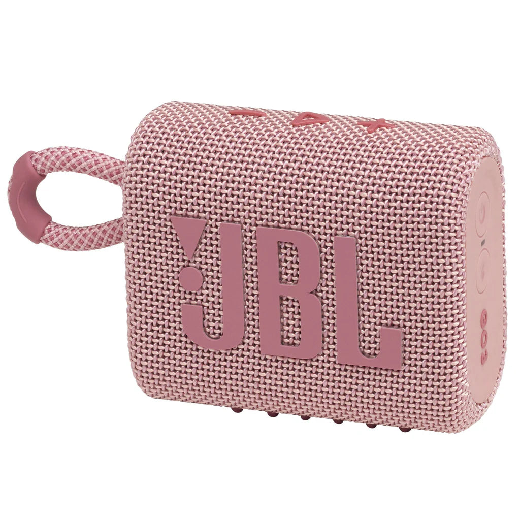 JBL Go 3 Portable Bluetooth Speaker - Pink (1102614)