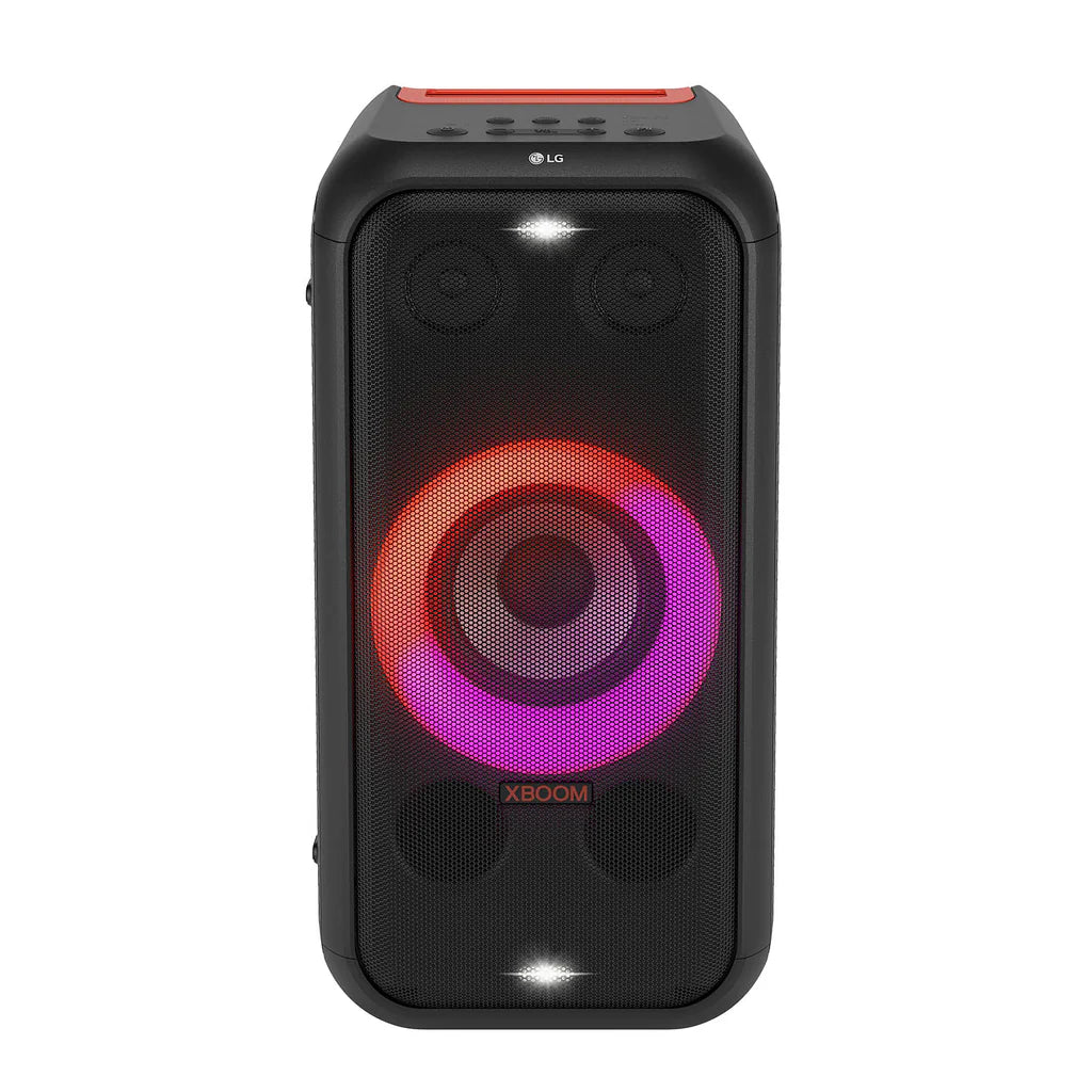 LG XBOOM XL5 Portable Tower Speaker W/ Multi-Ring Lighting - Black ( 1103481) (MSRP $399.99)