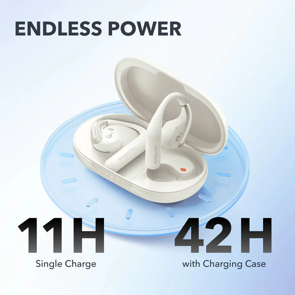 Anker Soundcore Aerofit Open-Ear Headphones W/ Hook - White (1102707)