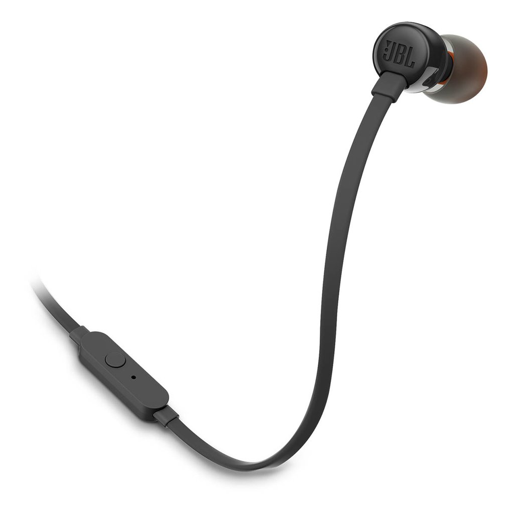 JBL Tune 110 Wired In-Ear Headphones - Black (1102355)