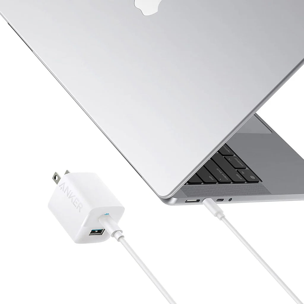 Anker 2 Port 32W Wall Charger With 6' USB C To USB C Cable White - White (1102870)