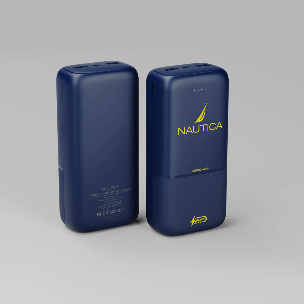 Nautica Urban Portable Charger PB230 30K Mah - Navy (1107369)