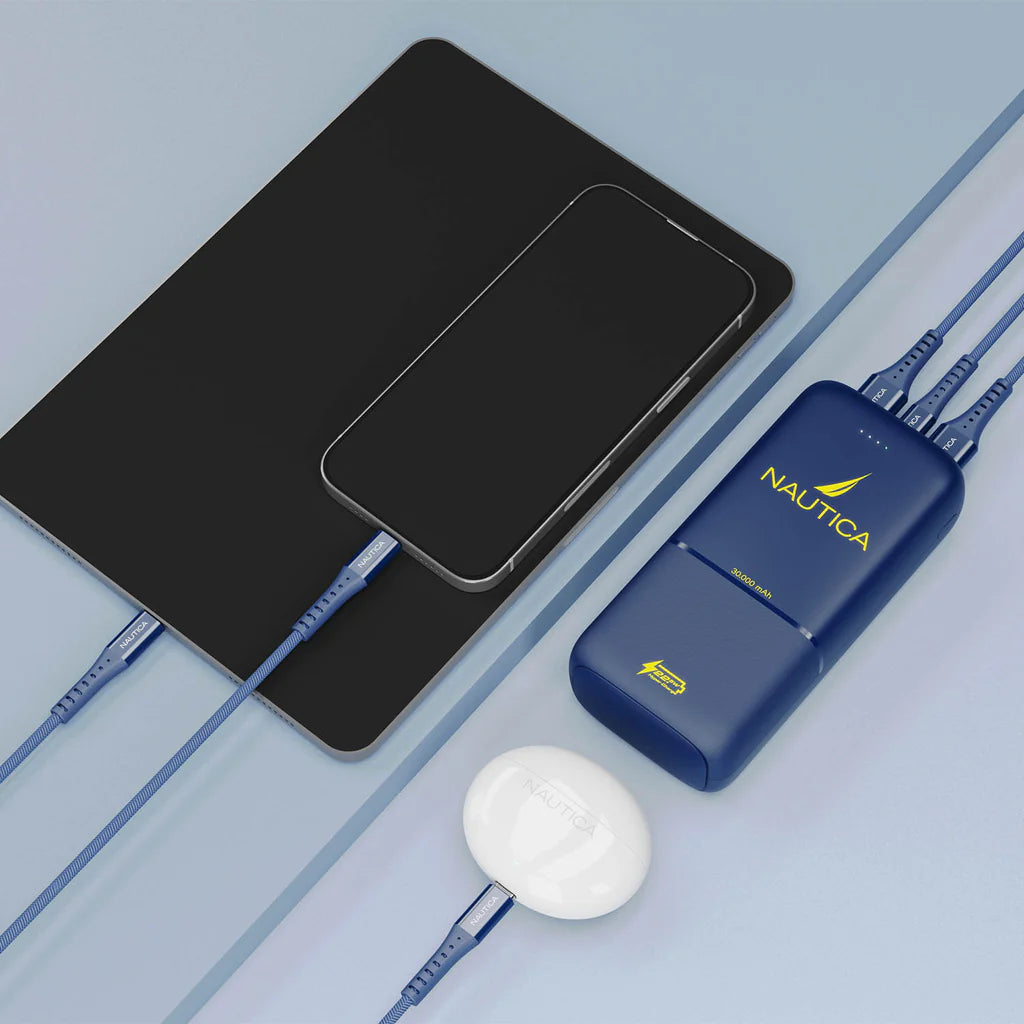 Nautica Urban Portable Charger PB230 30K Mah - Navy (1107369)