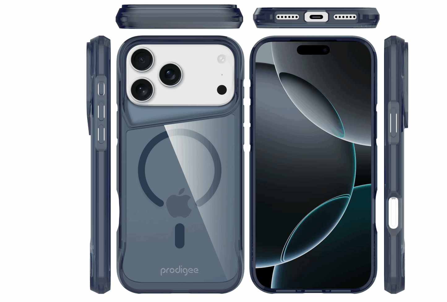 Prodigee - iPhone 17 Pro: Super Hero, Navy ( 1103441) (MSRP $59.99)