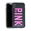 IPHONE XS MAX Victoria Secret Pink Bling Glitter Soft Case- Pink (503)