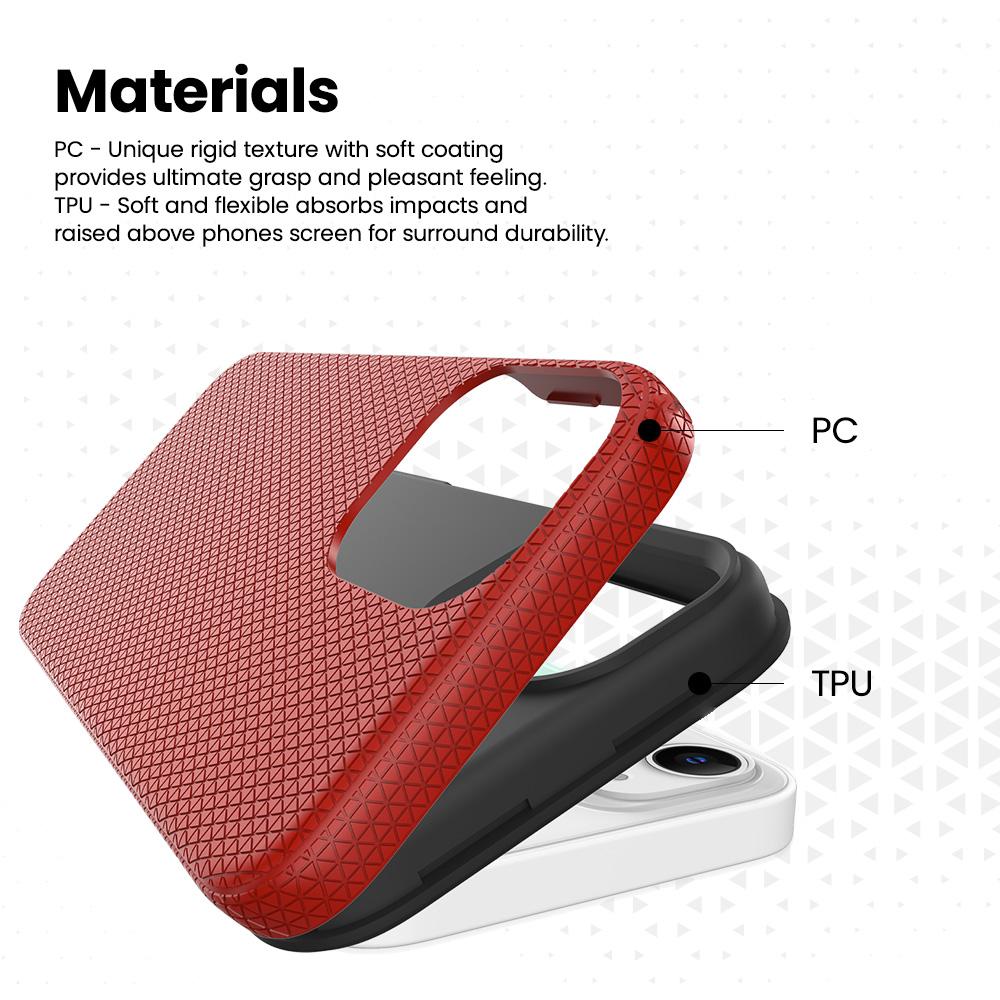 Apple iPhone 13 Pro 6.1 Prodigee Rockee Case - Red (1101927)