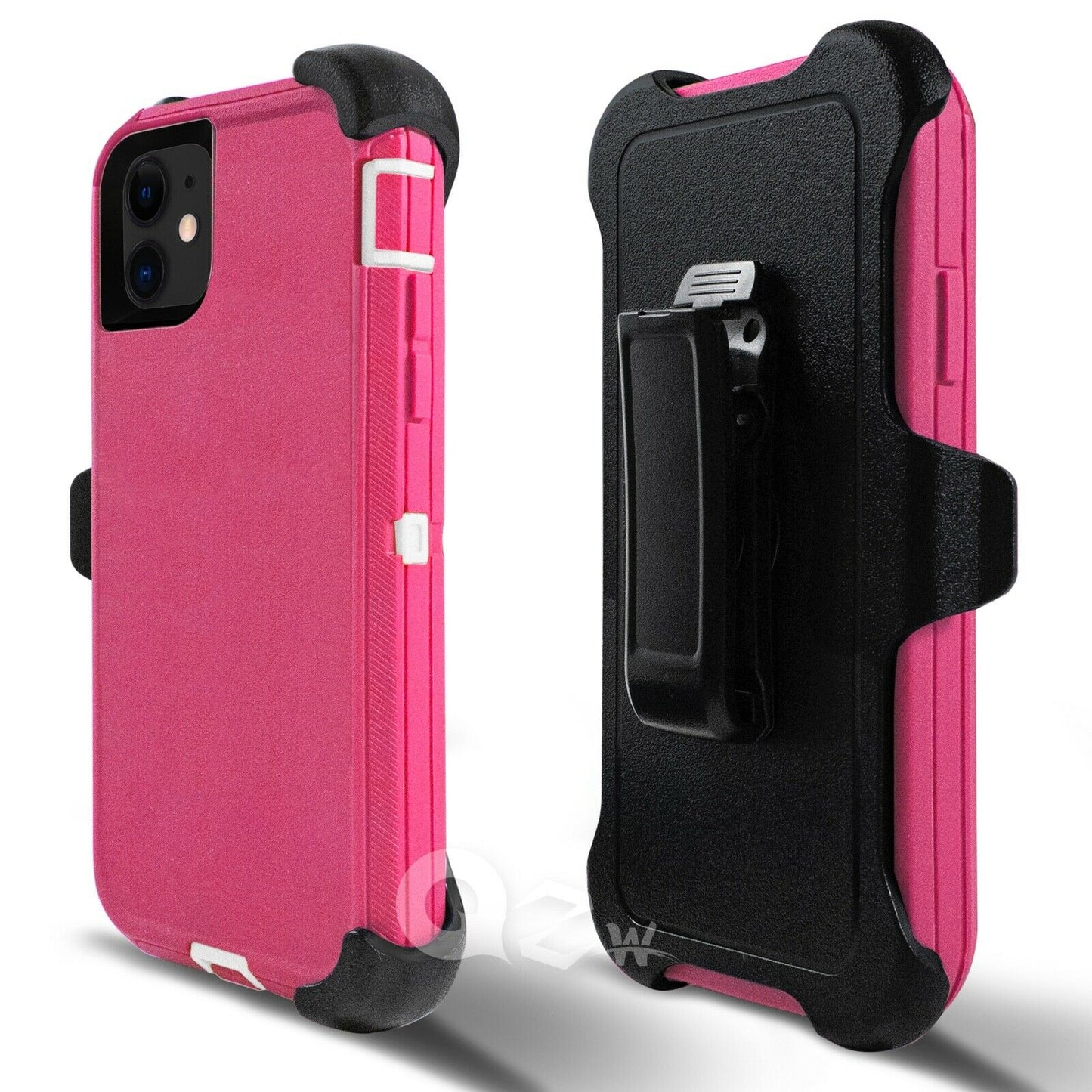 APPLE IPHONE 11 PRO 5.8" DEFENDER CASE WITH CLIP - PINK (9525)