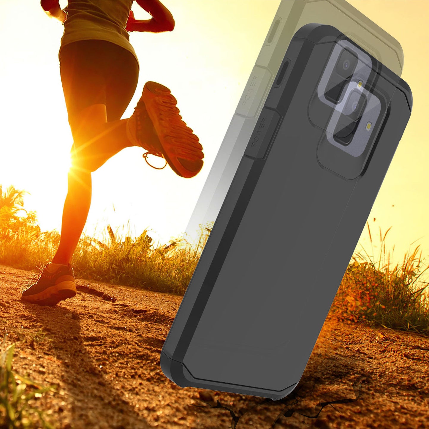 Galaxy A6 Slim Armor Case Black (1702)