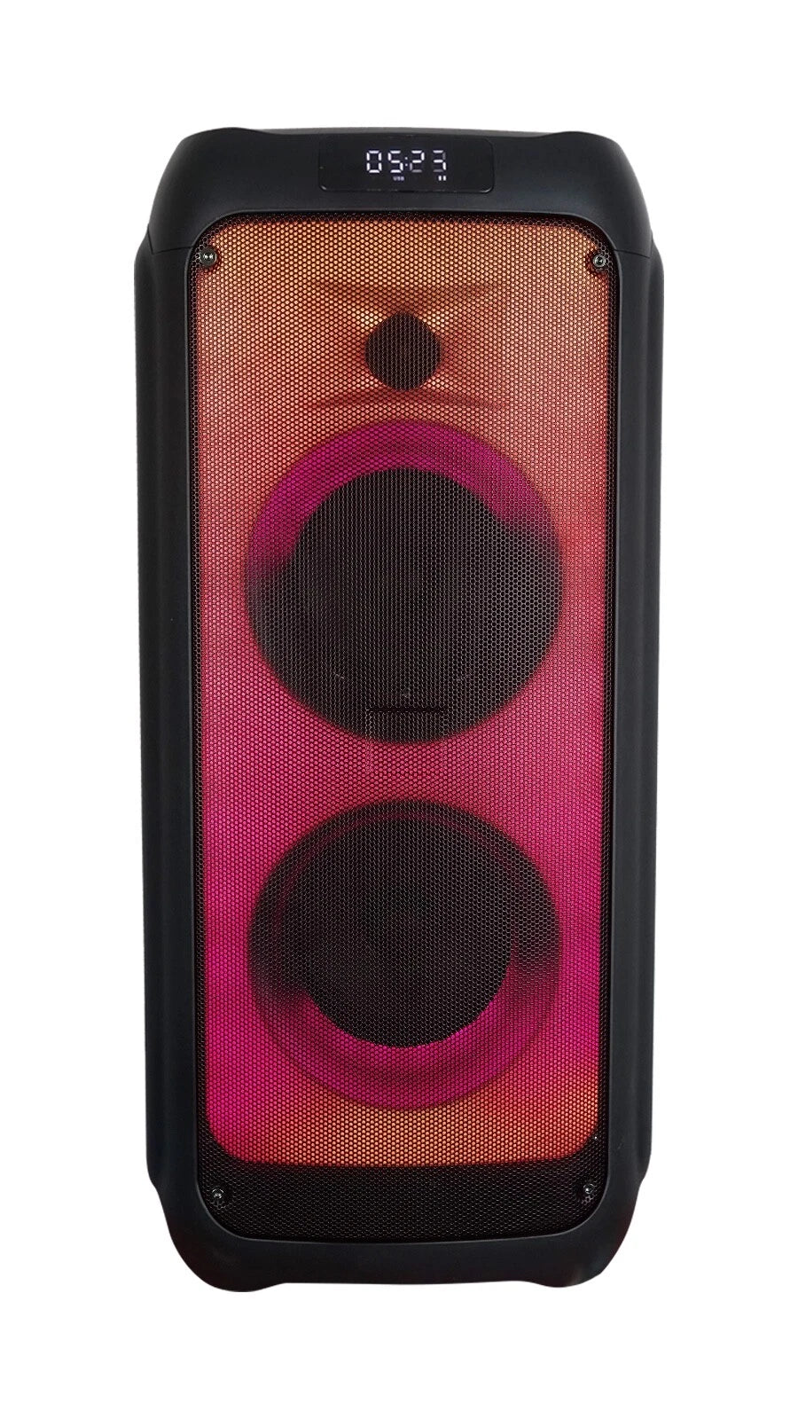 VIDVIE Portable Bluetooth Speaker with Subwoofer, Rich Bass, Wireless sperker for Outdoor, Camping, Indoor, Car (Black) ( 1108034) (MSRP $129.99)