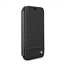 iPhone XS Max BMW Black Genuine Leather Hard book type Case(114)