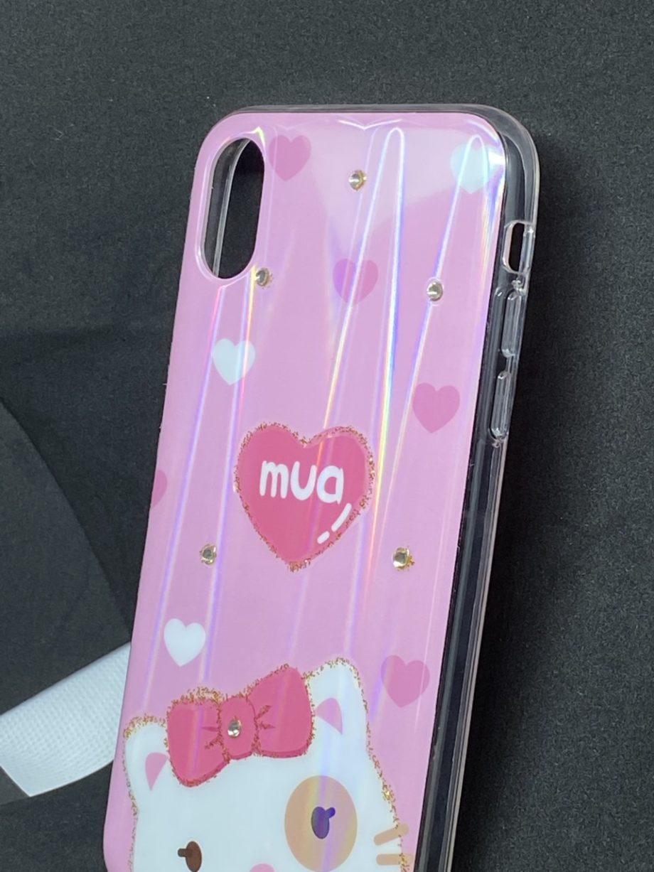 LOFTER MUA DIAMOND CASE WITH SOFT SILICON FOR iPHONE XR (4846)