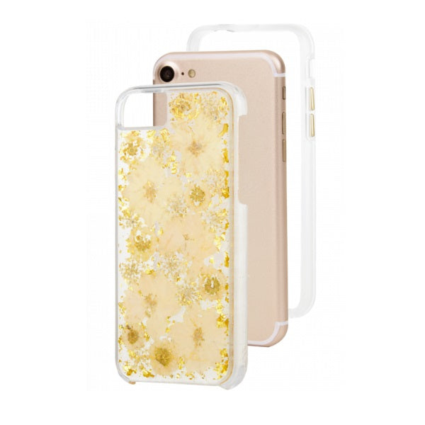 iPhone Xs Max Genuine Flower Case Yellow (1709)