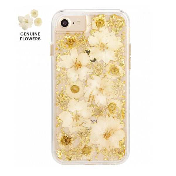 iPhone Xs Max Genuine Flower Case Yellow (1709)