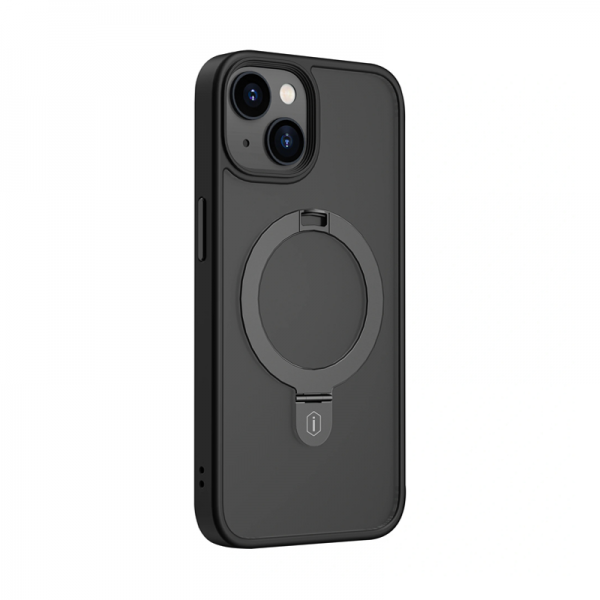 WIWU MAGNETIC ANTI-DROP PROTECTIVE CASE WITH STAND FOR IPHONE 14 PLUS - BLACK (1107348)
