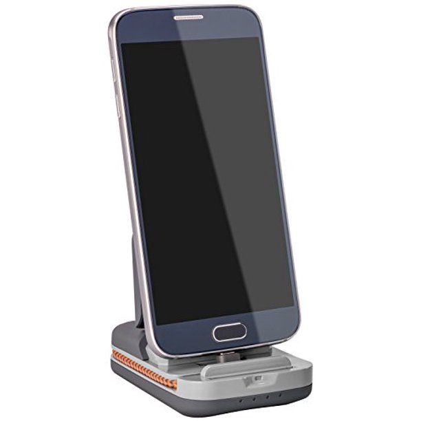 Ventev Chargestand 3000C Backup Battery / Dock For USB C Devices - Gray (1103429)