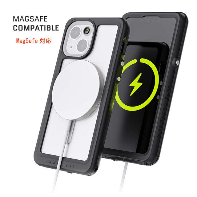 iPhone 13 Pro Max Nautical 4 Waterproof Slim Case - Clear (1102227)