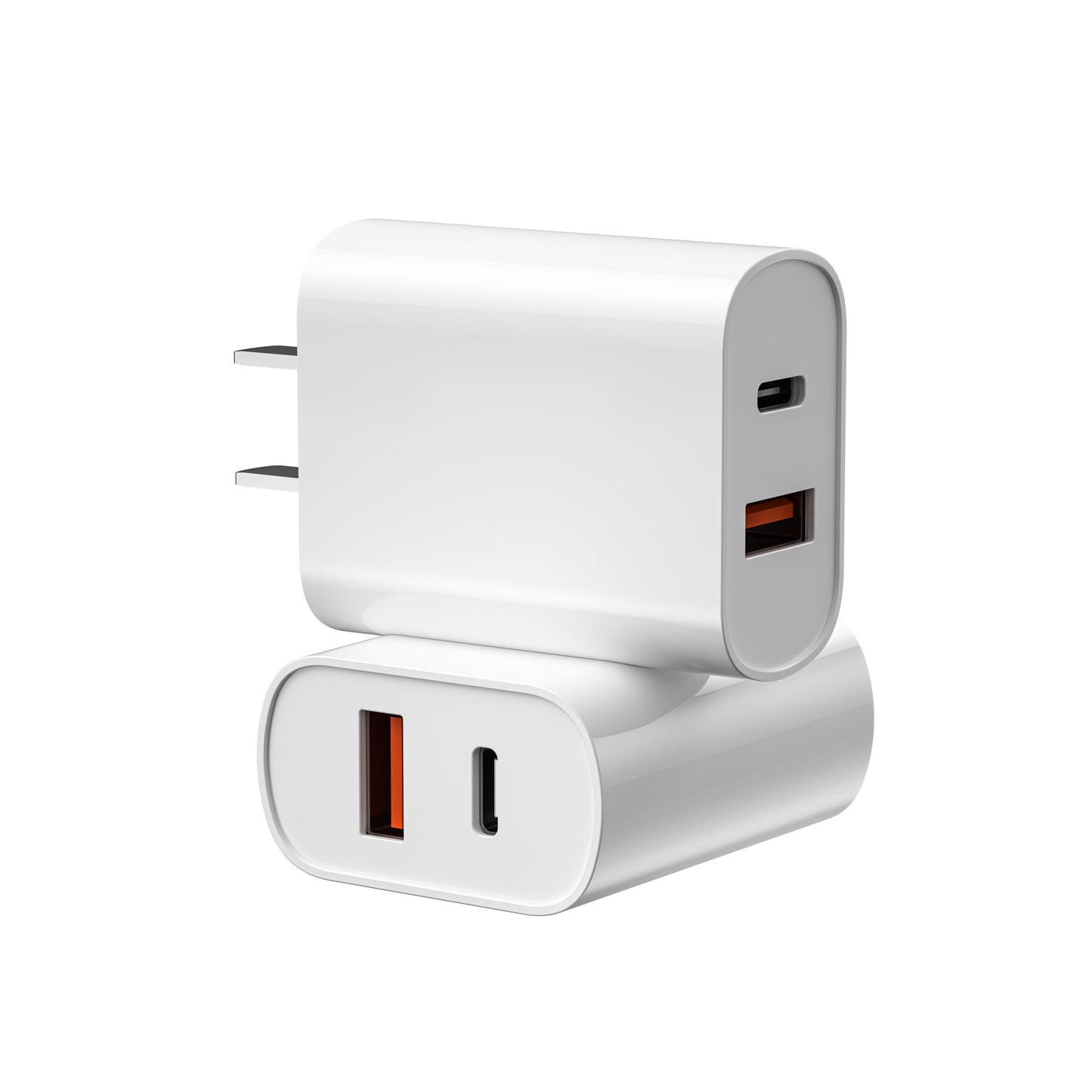 WiWU Quick 20W PD  Fast Charger with Type-C to Lightning Cable - White  (1106947)
