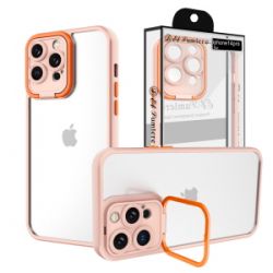 Apple iPhone 14 Pro Chrome Premium Case - Clear/Light Pink (1104586)