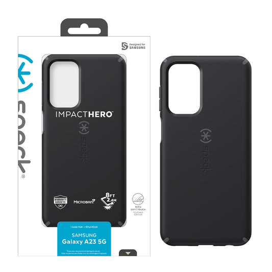Samsung Galaxy A23 5G SPECK IMPACT HERO Slim Dual-layer Case - BLACK/SLATE GREY (1104821)