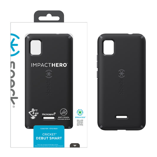 SPECK Cricket Debut Smart IMPACT HERO Slim Dual-Layer Case BLACK (1104914)