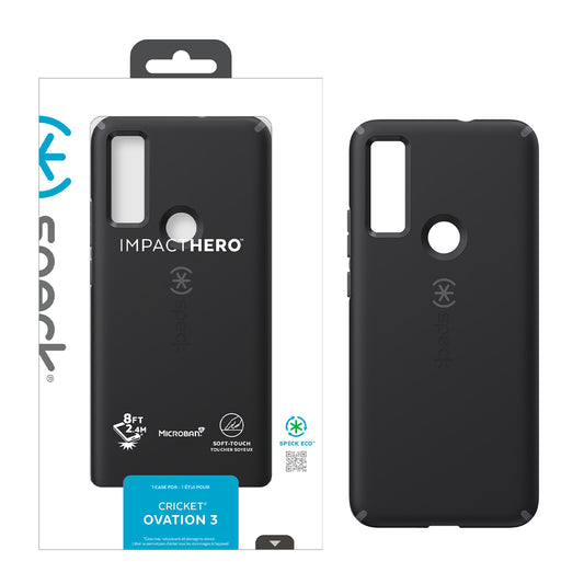 Cricket Ovation 3 SPECK IMPACT HERO Slim Dual-layer Case - BLACK (1105316)