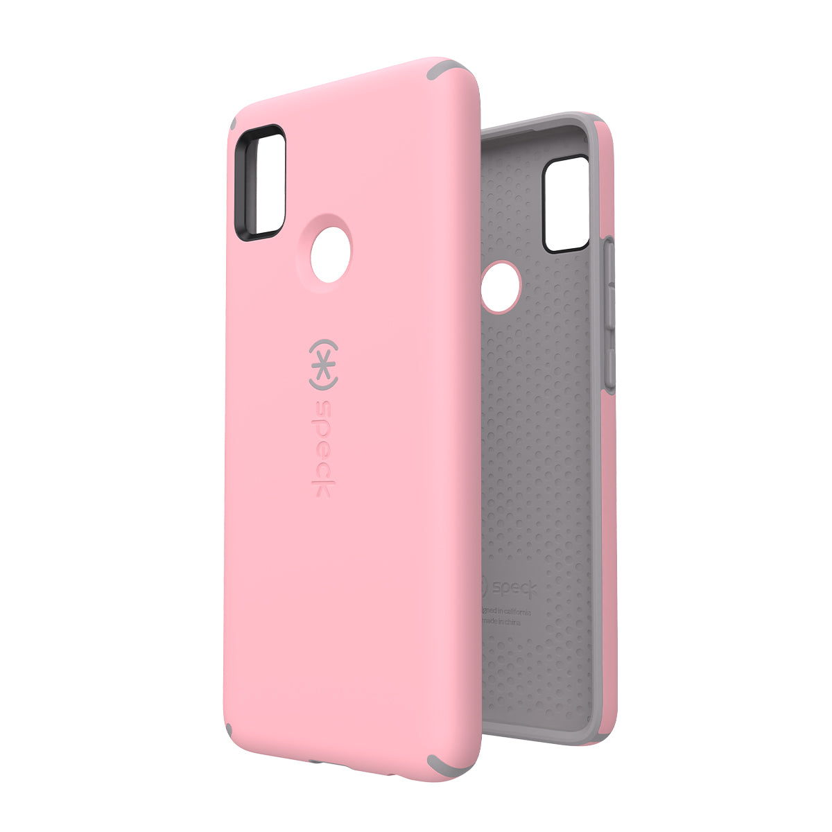 Cricket Icon 4 SPECK IMPACT HERO Slim Dual-Layer Case - ROSY PINK/ CATHEDRAL GREY (1105058)