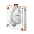 JBL Live 670NC - Wireless On-Ear Headphones with True Adaptive Noise Cancelling - White (1103160) (MSRP $149.99)