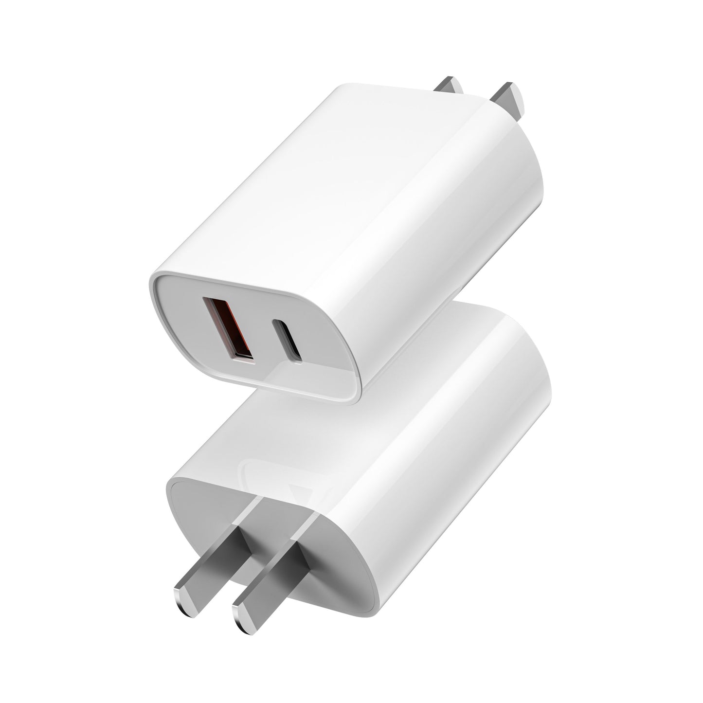 Wiwu Quick 20W PD+QC Fast Charger With USB To Type-C Cable – White (1106944)