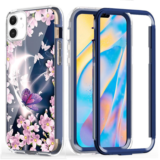 Apple iPhone 12 Mini 5.4 Craze Fashion Design Case Cover - Butterfly Garden (110199)