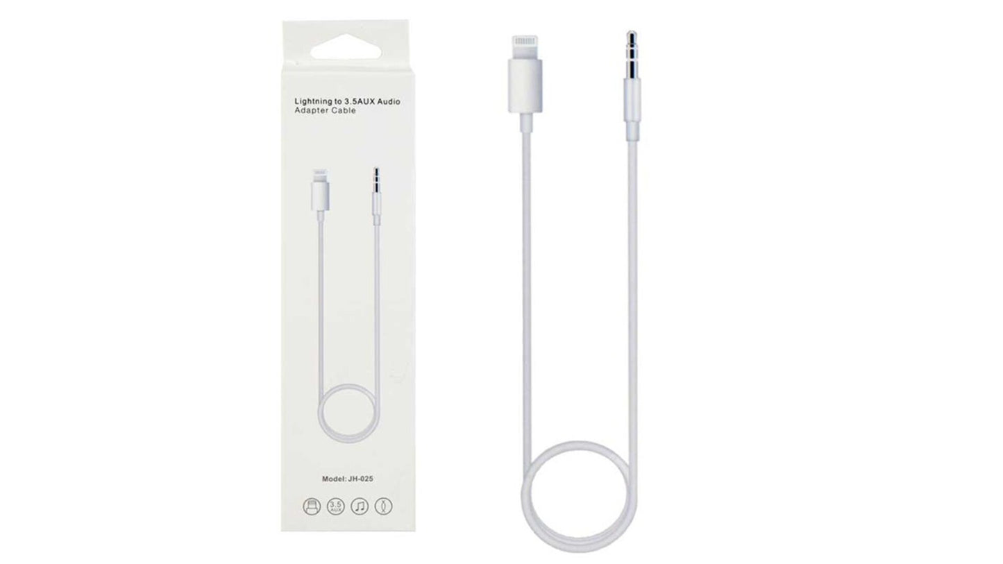 3.5mm AUX Audio Car Adapter Auxiliary Cable Cord For iPhone  ( 1108039) (MSRP $29.99)