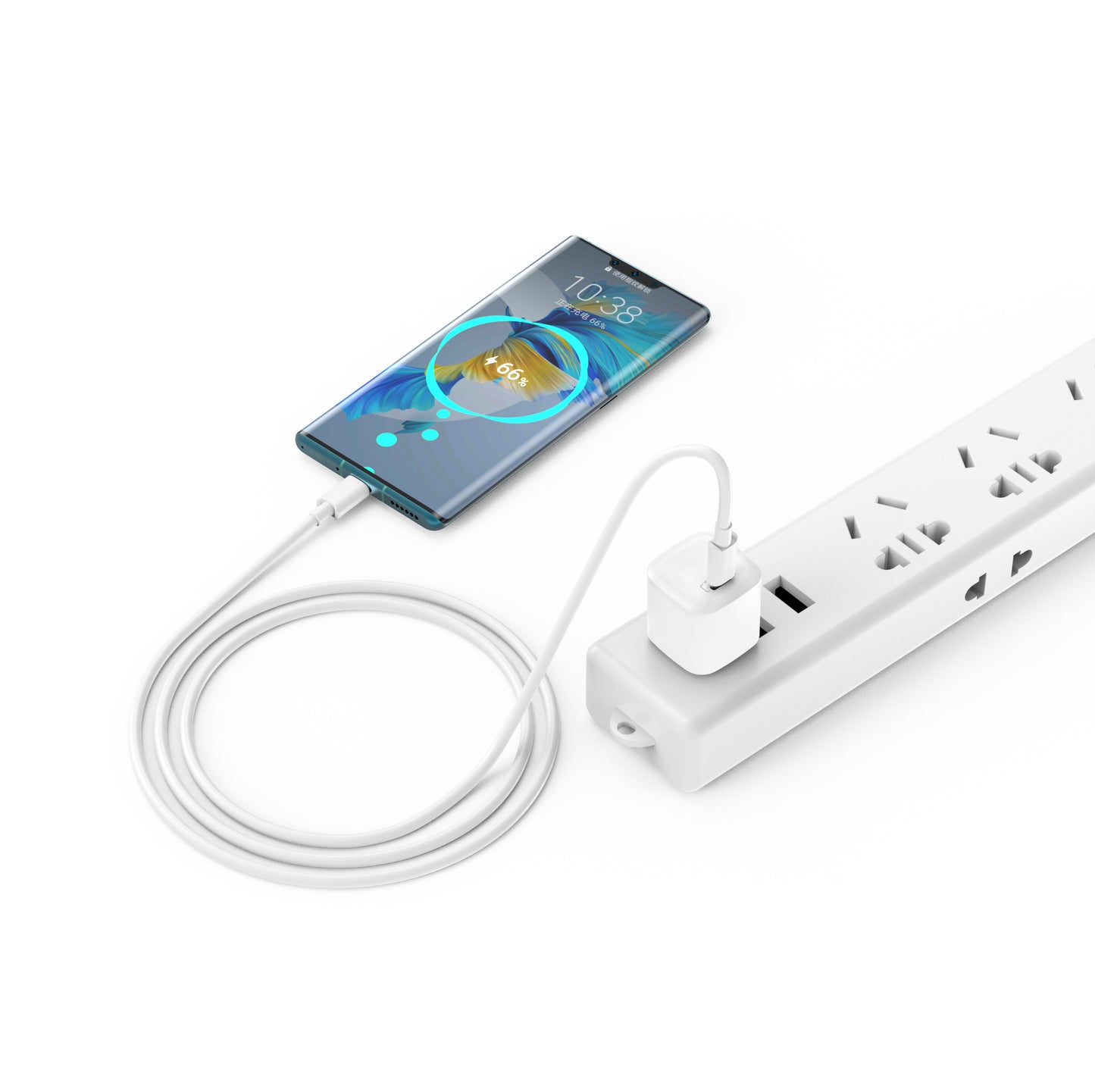 WIWU Best quality 30W USB C Fast Charger for iPhone, Power Delivery +30W PD fast Charger Suit Wall Charger with USB C to Lightning (1106607)
