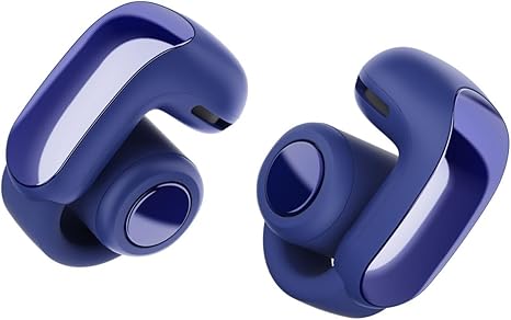 Bose Ultra Open Earbuds - Bluetooth Open Ear Earbuds with OpenAudio for Awareness, Clip-On Design for Comfort, Water Resistant, Up to 48 Hrs of Playtime, Midnight Violet - Limited Edition Color  ( 1103539) (MSRP $259.99)