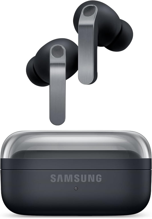 Samsung Galaxy Buds 4 Pro AI True Wireless Bluetooth Earbuds with Hi Res Audio and ANC - BLACK  ( 1107711) (MSRP $269.99)