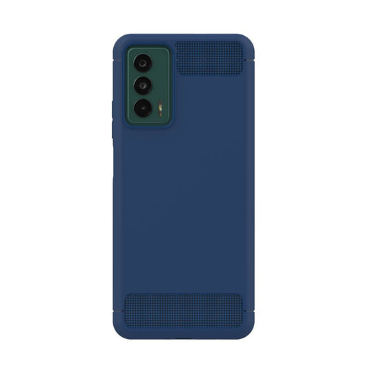 PowerLab - FormFlex Case with InstaProtek, Navy Blue Case for Cricket Outlast - Blue (1107401)