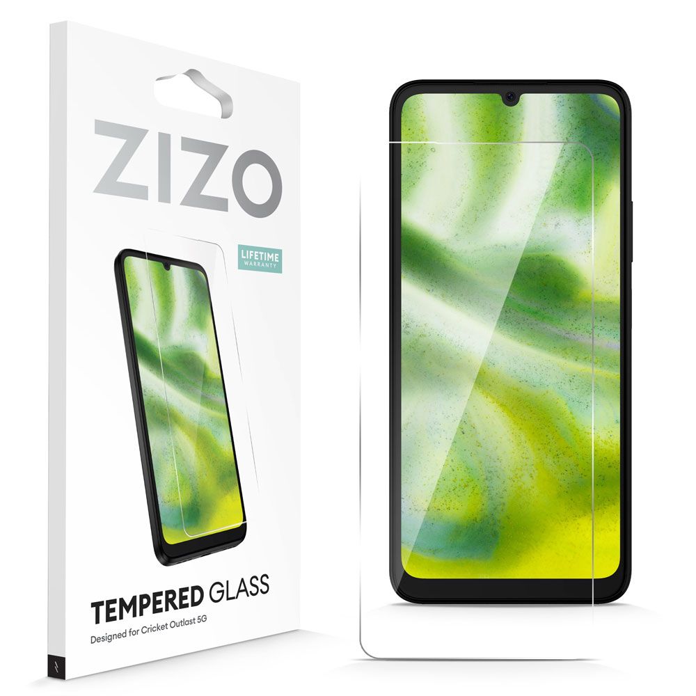 Zizo Tempered Glass Screen Protector for Cricket Outlast 5G Clear (1107416)