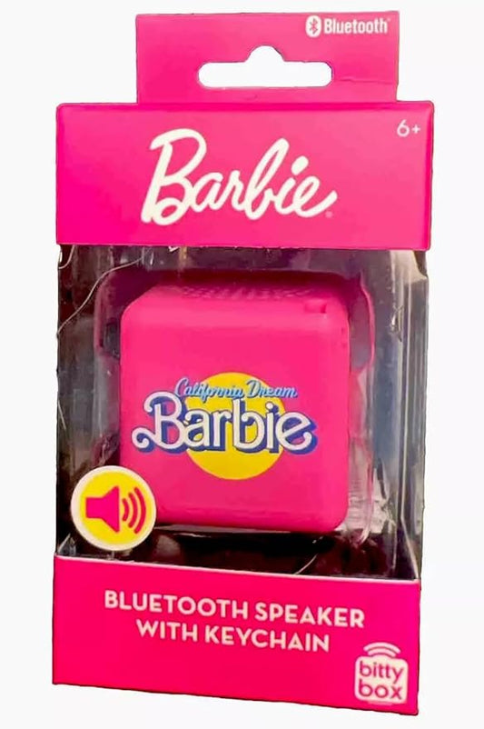 Bitty Boomers Mattel: Barbie - Barbie California Dream - Bitty Box 1.3 Inch Keychain Bluetooth Speaker (1107914) (MSRP $49.99)