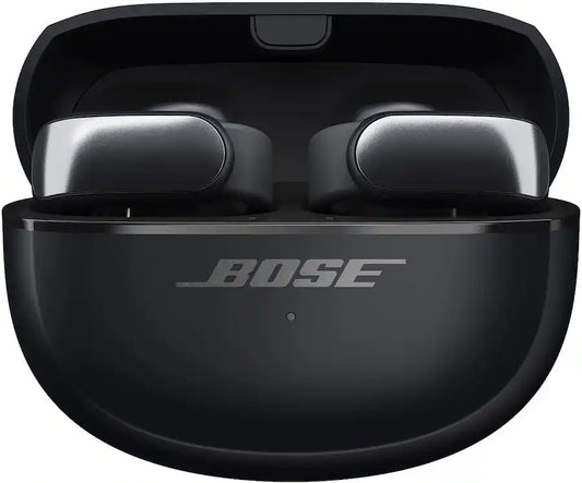 Bose Ultra Open Earbuds - Bluetooth Open Ear Earbuds with OpenAudio for Awareness, Clip-On Design for Comfort, Water Resistant, Up to 48 Hrs of Playtime, Black - Limited Edition Color  ( 1103685) (MSRP $259.99)