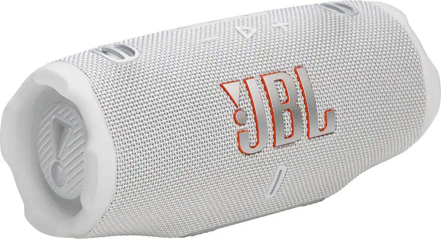JBL - Charge 6 Portable Wireless Speaker - White  ( 1107836) (MSRP $259.99)