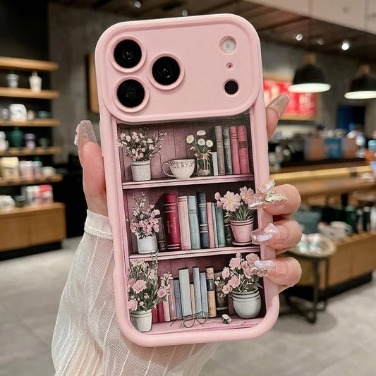 Bookcase 2D Cell Phone Case, Fantasy Bookish Bookshelf iPhone 17 Pro Max Case, Trendy Gift ( 1107977) (MSRP $39.99)