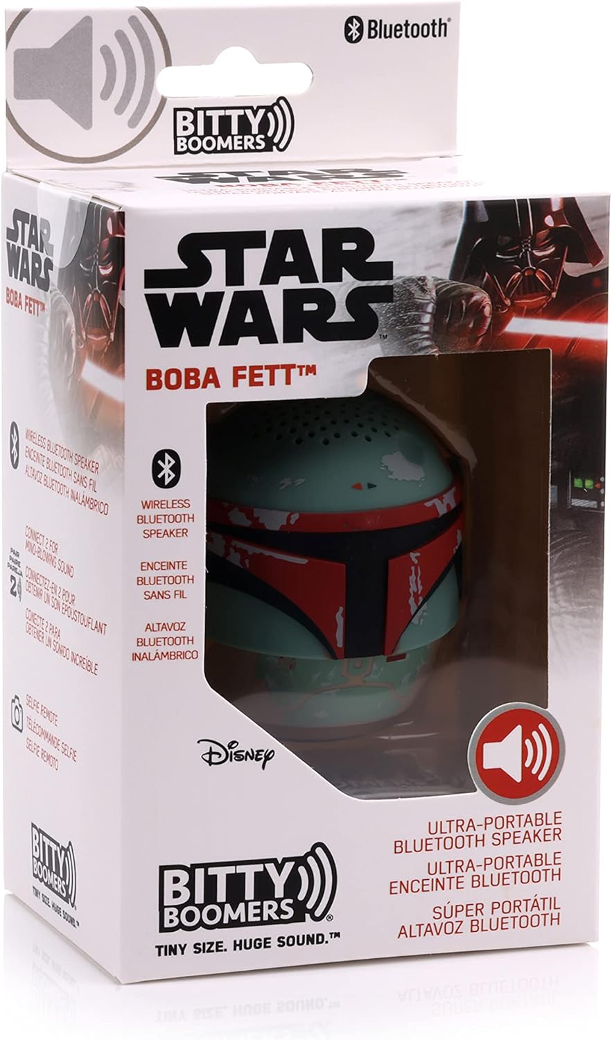 Bitty Boomers Star Wars: Boba Fett - Mini Bluetooth Speaker (1107912) (MSRP $49.99)