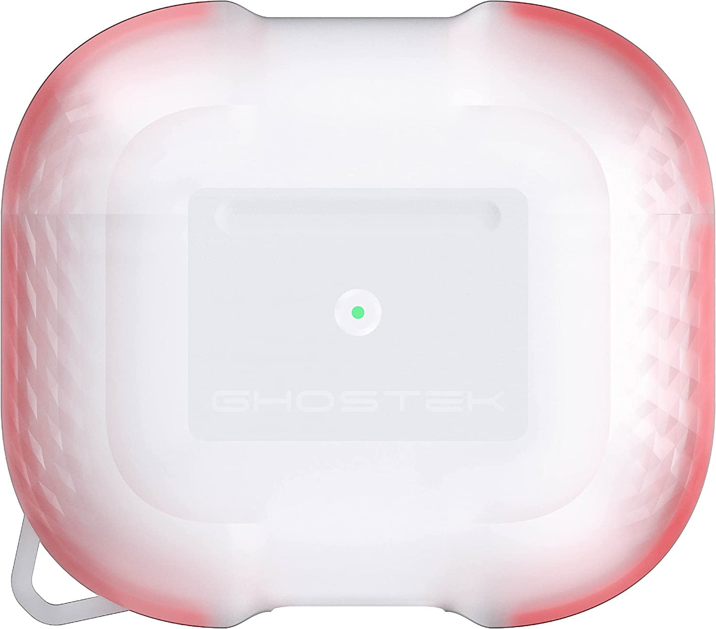 Ghostek COVERT AirPods 3 Case Clear Protective Silicone Cover with Keychain Premium Slim Design with Heavy Duty Protection Wireless Charging Compatible Designed for 2021 Apple AirPod (3rd Gen) - (Clear) (1103937)