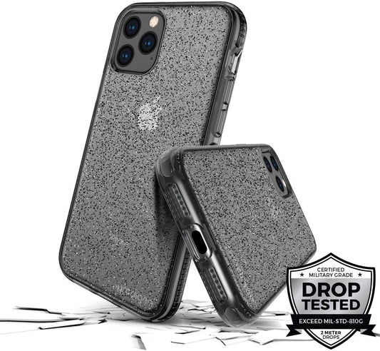 APPLE IPHONE 12 PRO MAX 6.7' PRODIGEE SUPER STAR - BLACK GLITTER (10345)