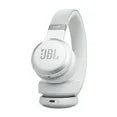 JBL Live 670NC - Wireless On-Ear Headphones with True Adaptive Noise Cancelling - White (1103160) (MSRP $149.99)