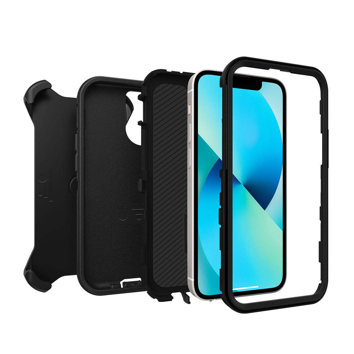 Apple iPhone 13 Mini Otterbox DEFENDER Multi-layer Rugged Case - BLACK (1103266)