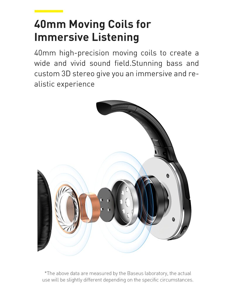 Baseus Encok Wireless Headphones D02 Pro (1104510)